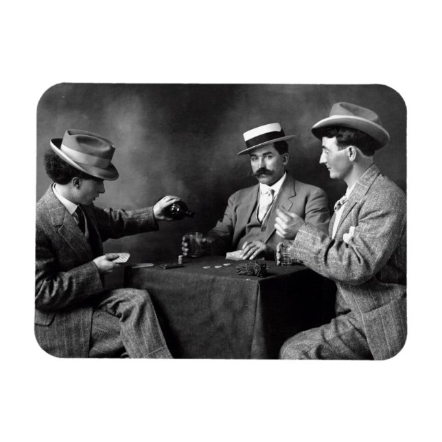 Magnet Flexible Vintage Garçons Night Out (Horizontal)