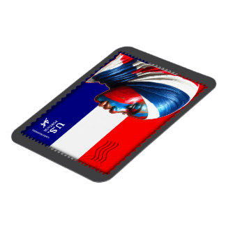 Magnet Flexible Vintage L'Amerique - Mslm