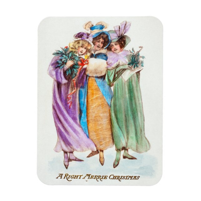 Magnet Flexible Vintage Noël (Vertical)