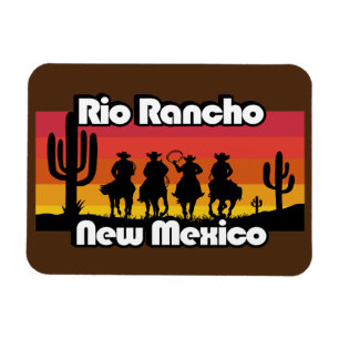 Magnet Flexible Vintage Rio Rancho Nouveau-Mexique