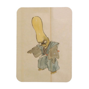 Magnet Flexible Vintage Swordsman Yokai Gourd