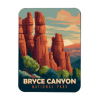 Vintage voyage Bryce Canyon National Park Utah