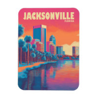 Vintage voyage de Jacksonville Florida
