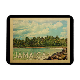 Magnet Flexible Vintage voyage jamaïcain