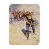 Vintage Western Cowboys, In the Corral par NC Wyet