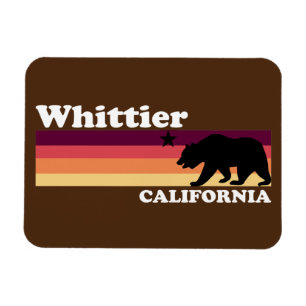 Magnet Flexible Vintage Whittier Californie