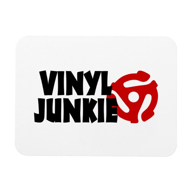Magnet Flexible Vinyl Junkie (Horizontal)