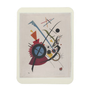 Magnet Flexible Violett (1923) de Wassily Kandinsky, Art moderne
