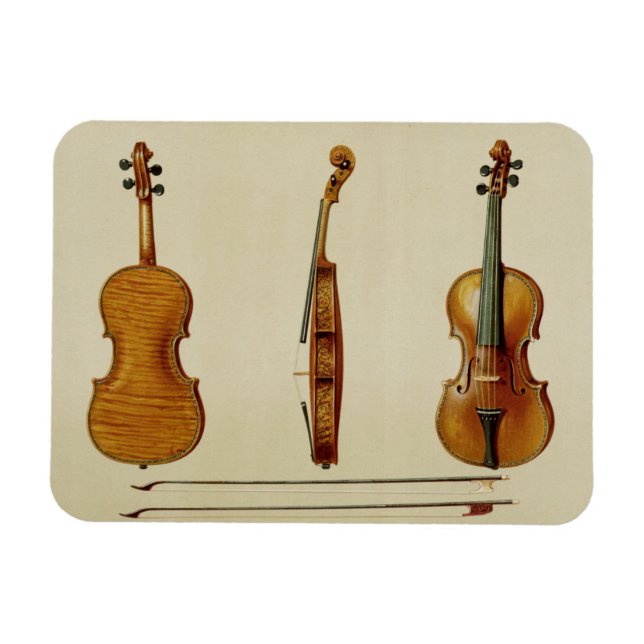 Magnet Flexible Violon Hellier fabriqué par Antonio Stradivarius ( (Horizontal)