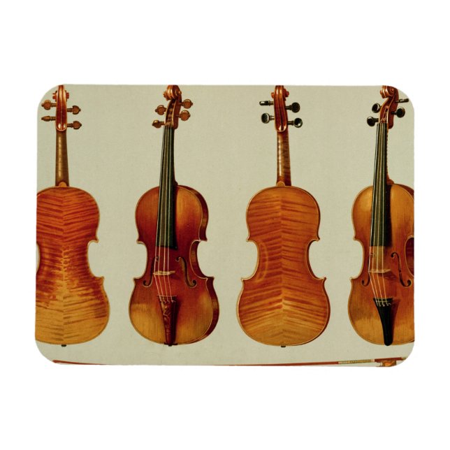 Magnet Flexible Violons (LtoR) : l'Alard d'Antonio Stradivariu (Horizontal)