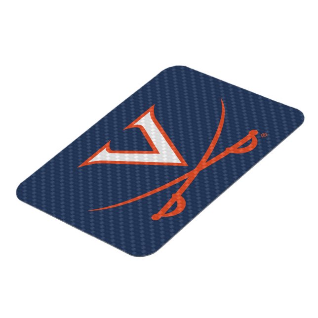 Magnet Flexible Virginia Cavaliers Fibre de carbone (Côté Gauche)