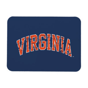 Magnet Flexible Virginia Wordmark désorganisé