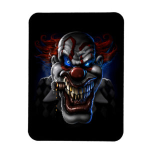 Magnet Flexible Visage de clown malin