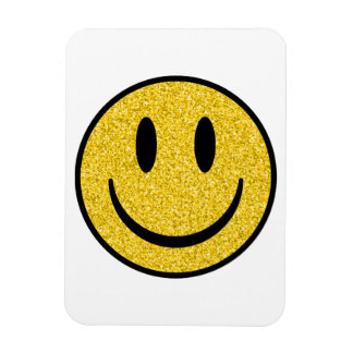 Magnet Flexible Visage de sourire parties scintillant