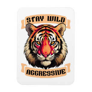 MAGNET FLEXIBLE VISAGE DE TIGRE