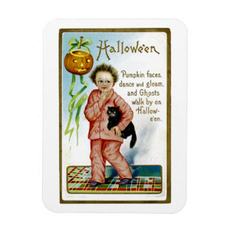 Magnet Flexible Visages Citrouilles d'Hallowe