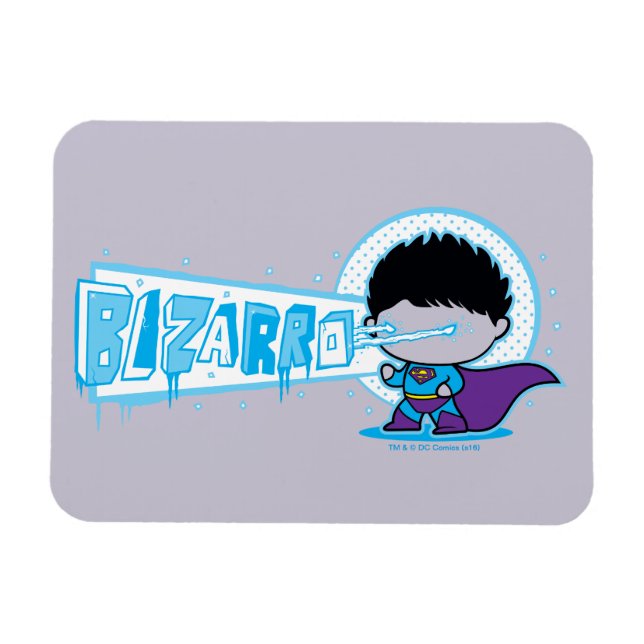 Magnet Flexible Vision arctique de Chibi Bizarro (Horizontal)