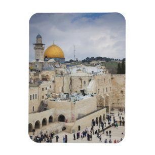 Magnet Flexible Visiteurs, Western Wall Plaza & Dôme du Rocher