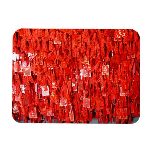 Magnet Flexible Voeux rouges (Horizontal)