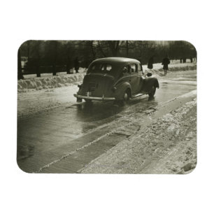 Magnet Flexible Voiture sur la route