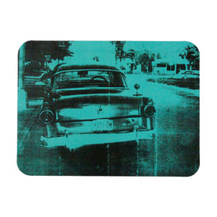 Magnet Flexible Voiture verte