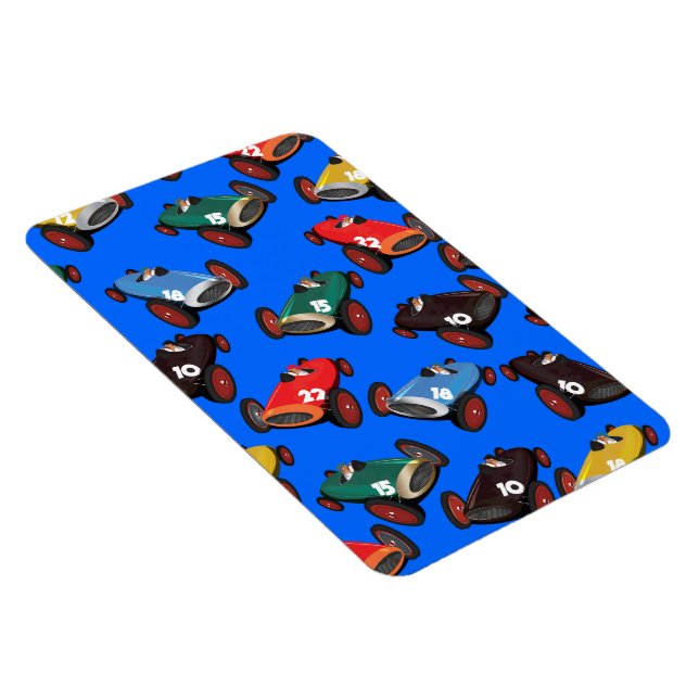 Magnet Flexible Voitures de course vintages (Côté Droit)