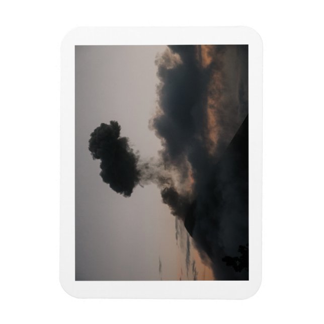 Magnet Flexible Volcan Fuego au Guatemala (Vertical)