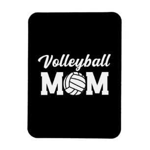 Magnet Flexible Volleyball Maman Mignonne Maman Vie
