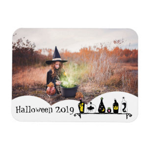 Magnet Flexible Vos souvenirs de photo mignon cadre d'Halloween so