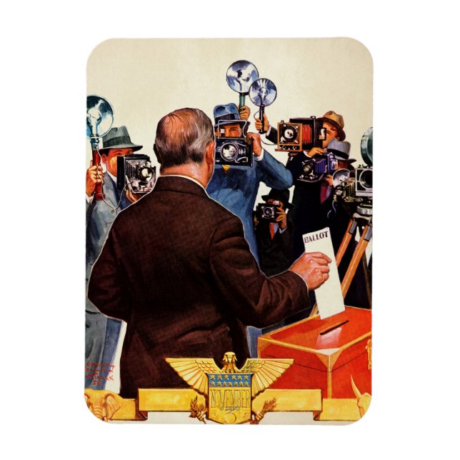 Magnet Flexible Vote du candidat (Vertical)