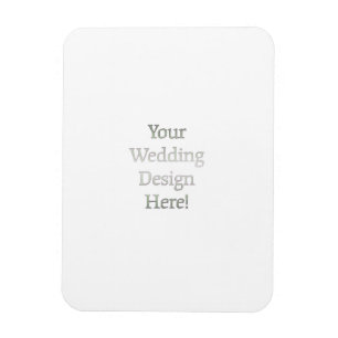Magnet Flexible Votre aimant de design Mariage