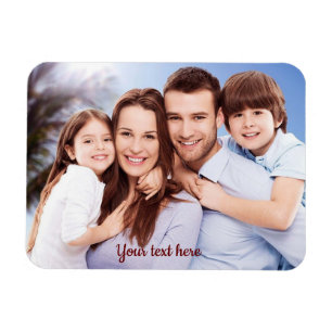 Magnet Flexible Votre aimant photo de famille