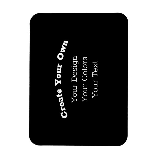 Magnet Flexible Votre conception personnalisée ici - (Vertical)