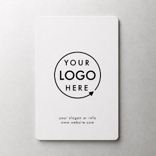 Magnet Flexible Votre logo Entreprise Corporate Moderne Minimali