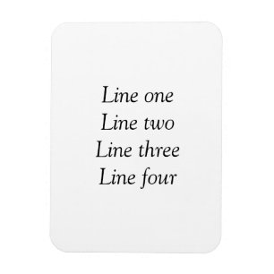 Magnet Flexible Votre message ici ajoutez le nom du texte image ci
