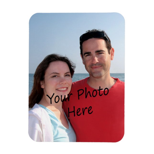Magnet Flexible Votre Photo Sur Un Aimant Flexible (Vertical)