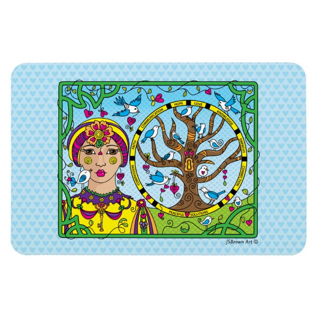 Magnet Flexible Vous Maintenez L'Aimant Key_Flexible 6"x4" (Horizontal)
