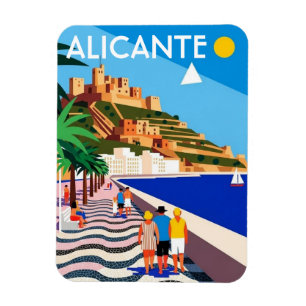 Magnet Flexible Voyage à Alicante Espagne
