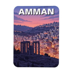 Magnet Flexible Voyage à Amman en Jordanie