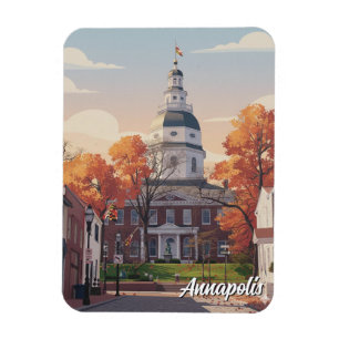 Magnet Flexible Voyage à Annapolis dans le Maryland