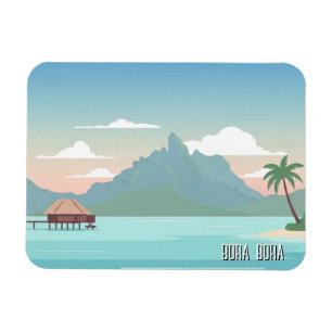 Magnet Flexible Voyage à Bora Bora