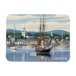 Magnet Flexible Voyage à Camden dans le Maine
