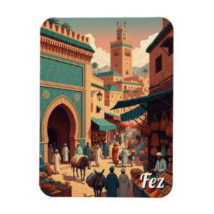 Magnet Flexible Voyage à Fès Maroc