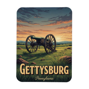 Magnet Flexible Voyage à Gettysburg en Pennsylvanie