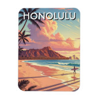 Voyage à Honolulu Waikiki Beach Oahu Hawaii