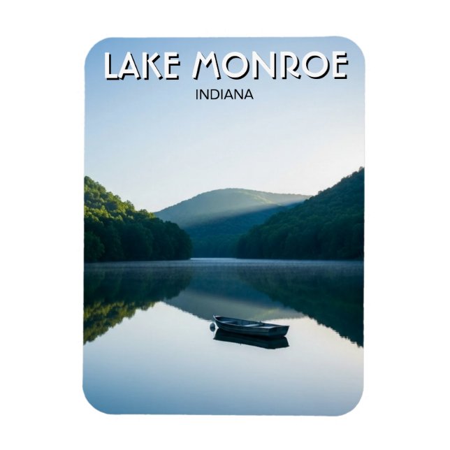 Magnet Flexible Voyage à Indiana Lake Monroe (Vertical)