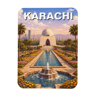 Magnet Flexible Voyage à Karachi Pakistan