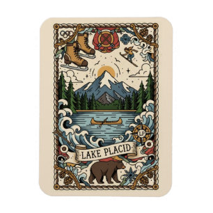 Magnet Flexible Voyage à Lake Placid New York