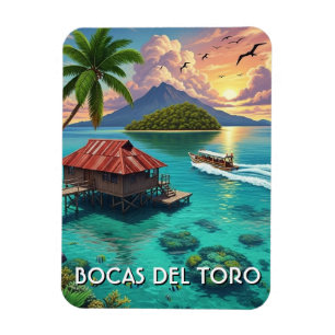 Magnet Flexible Voyage à Panama Bocas del Toro