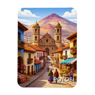Magnet Flexible Voyage à Potosí Bolivie